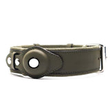 Leather Dog Pet Collar with Location Tracker for Cats and Dogs
