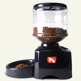 5.5L Automatic Pet Feeder with LCD Screen and Voice Recording