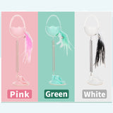 Cat Spring Feather Ball Toy Interactive Play Toy