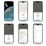 Pet Anti-lost Positioning Collar with Warning Light