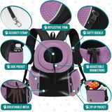 Pet Dog Carrier Backpack Portable Travel Breathable Bag