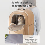Breathable Pet Carrier Backpack with Mesh Window