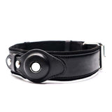 Leather Dog Pet Collar with Location Tracker for Cats and Dogs