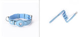 AirTag Pet Collar Leather with Protective Tracker Cover