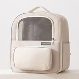 Breathable Pet Carrier Backpack with Mesh Window