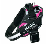 Personalized No Pull Dog Harness Reflective Adjustable Vest