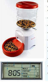 5.5L Automatic Pet Feeder with LCD Screen and Voice Recording