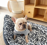 Small Boat Dog Bed Plush Pet Sofa Sleeping Mat