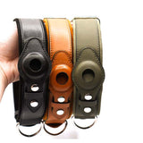 Leather Dog Pet Collar with Location Tracker for Cats and Dogs