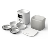 6L WiFi Automatic Pet Feeder with Smart Adjustable Dual Bowls