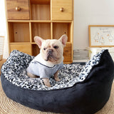 Small Boat Dog Bed Plush Pet Sofa Sleeping Mat